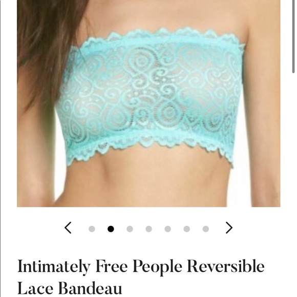 Free People Lace Reversible Seamless Bandeau - Picture 3 of 10